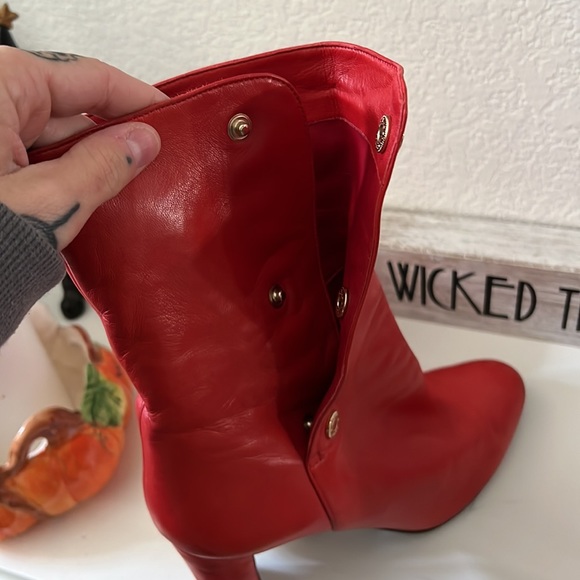 JIMMY CHOO RED BOOTS! - Picture 15 of 16